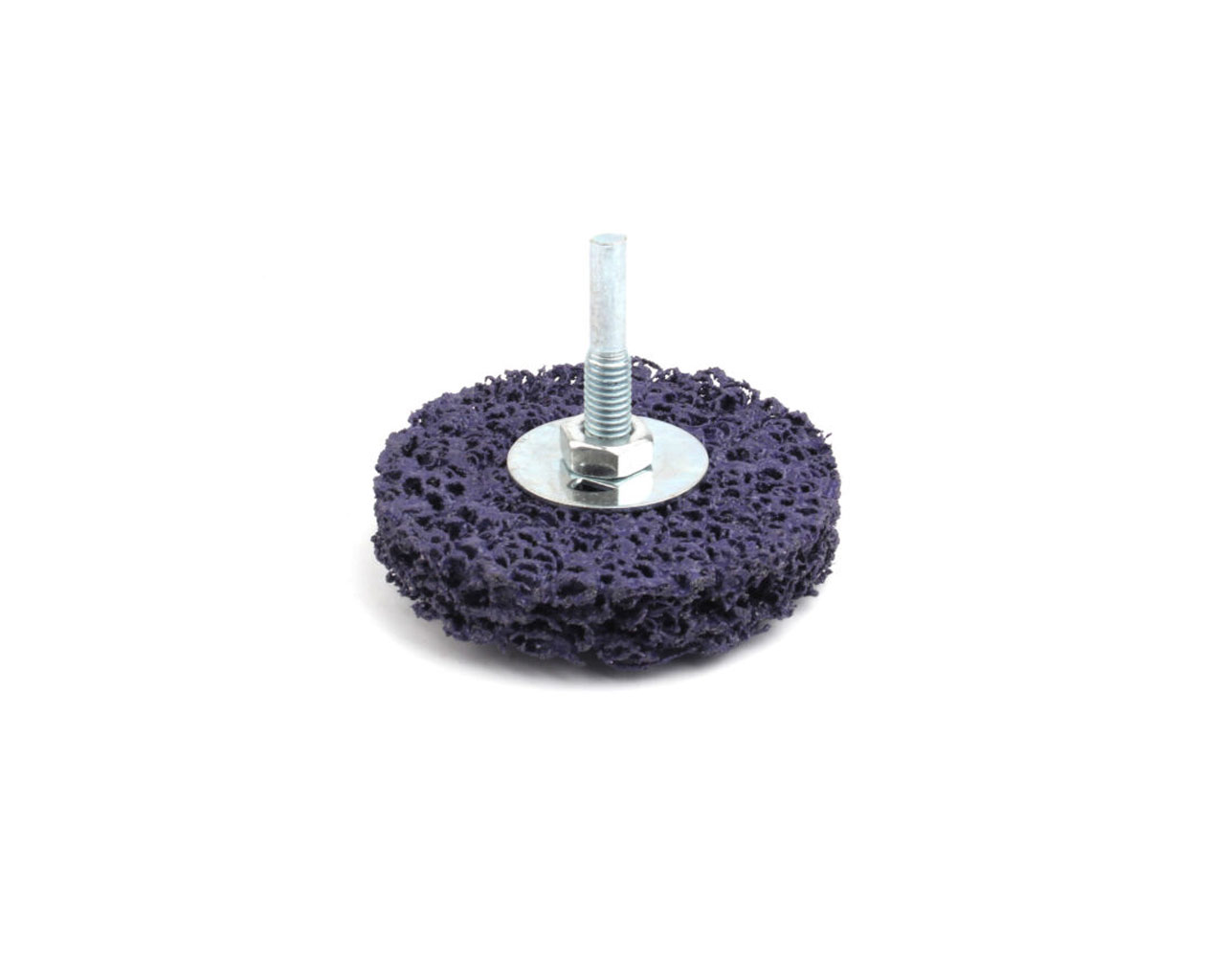 Saplı Pas Silici Mor Disk (Silikon Bazlı) 100x13x6 mm