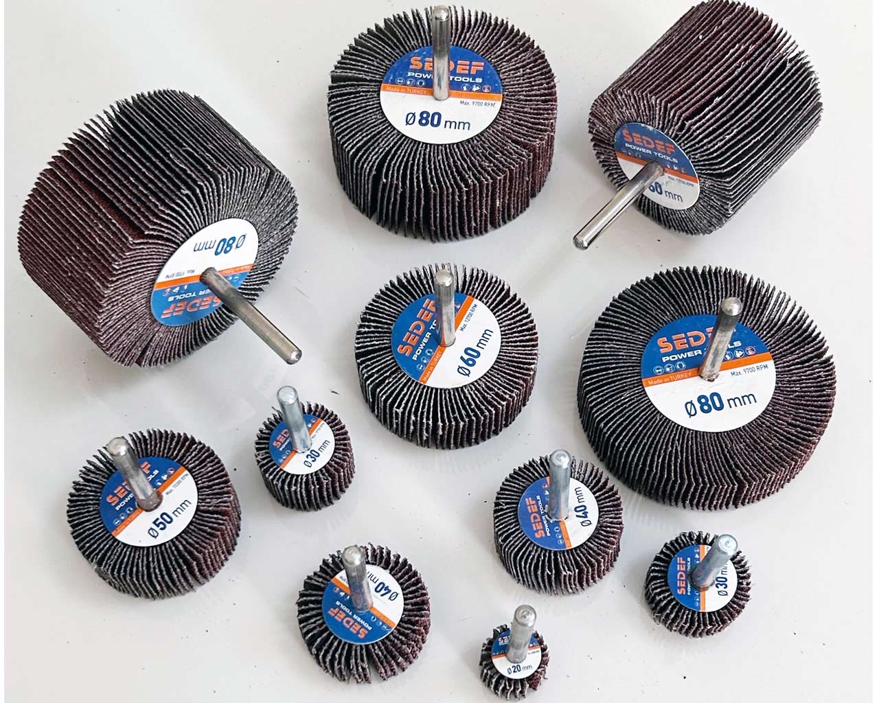 Saplı Mop Zımparalar 