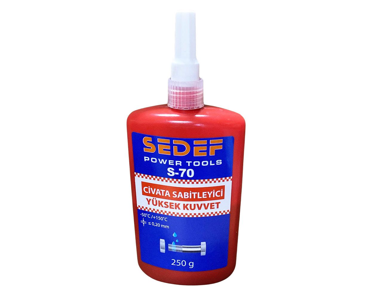 S-70 Yüksek Kuvvet Civata Sabitleyici 250 ml